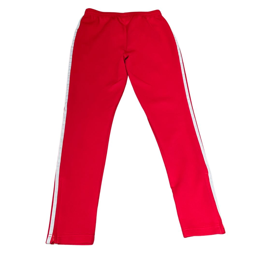 Vintage Adidas Skinny Track Pant Red Size Small Women VGUC