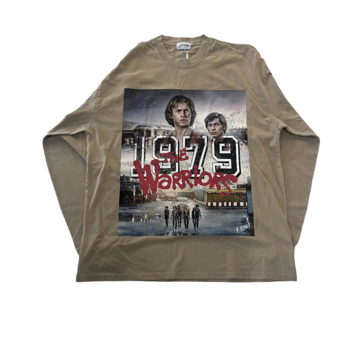 jone(s) Warriors 1979 Boxy Faded Long Sleeve Tee Beach