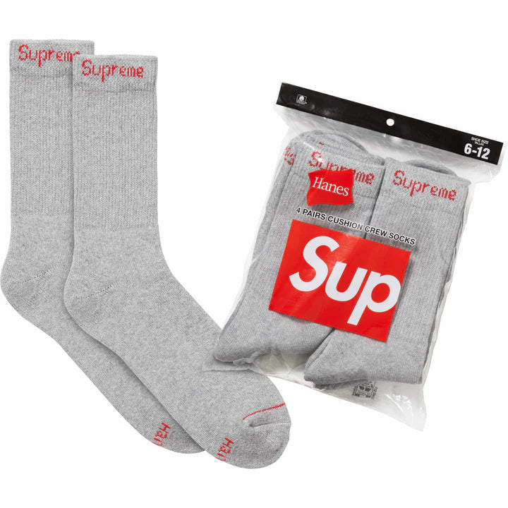 Supreme Hanes Crew Sock