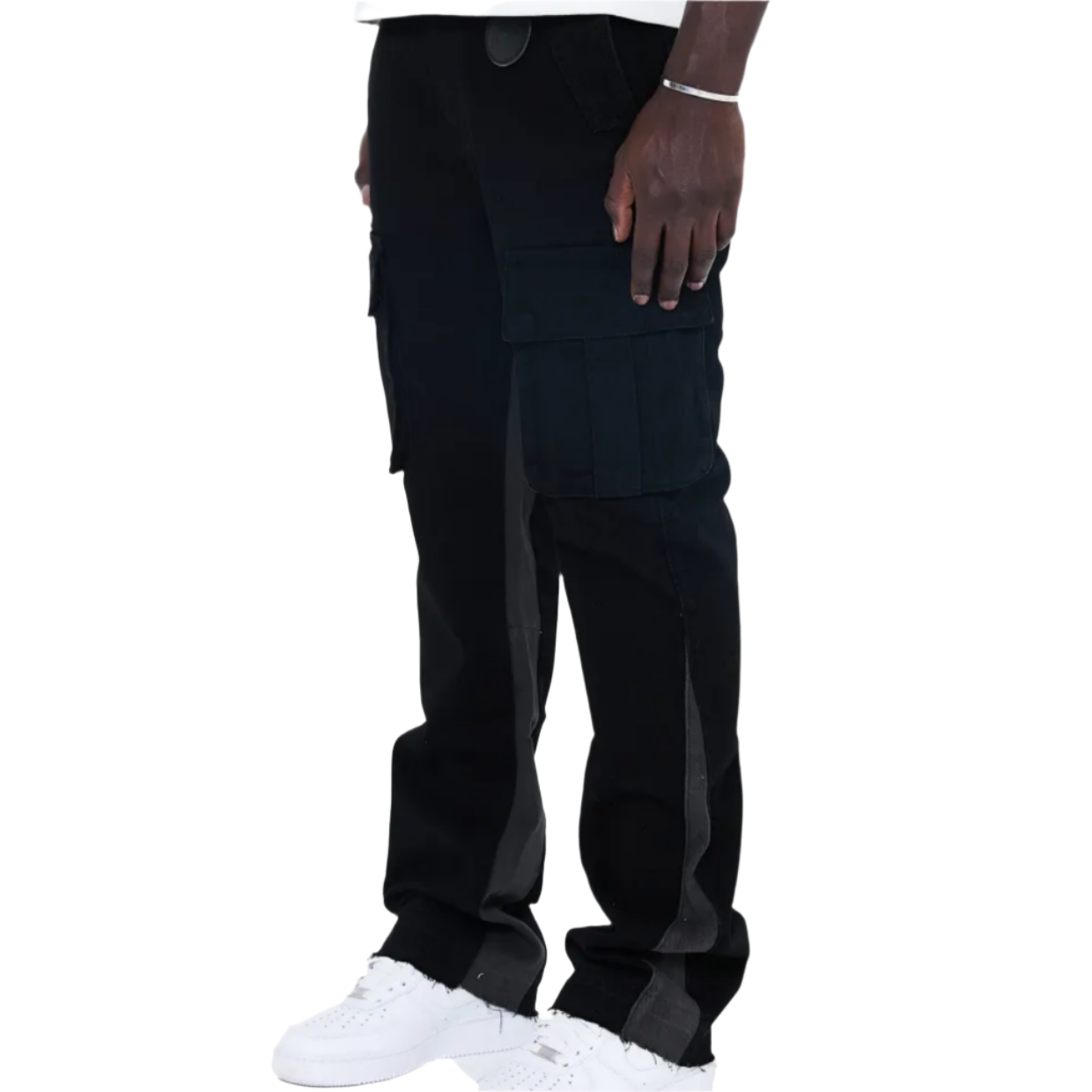 Black Amicci Flare Pants 