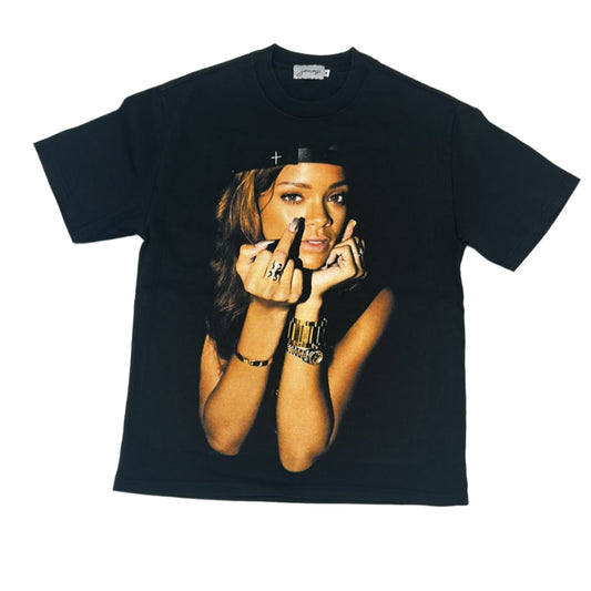 jone(s) Man Down Boxy Faded Tee Black