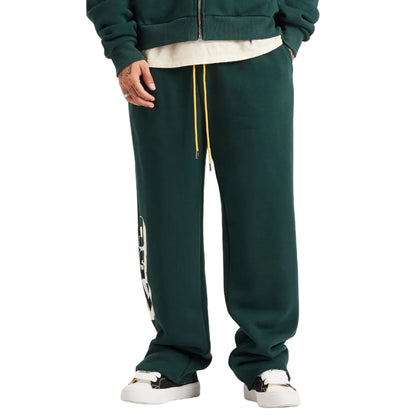 DIET STARTS MONDAY Star Sweatpants Pine Green