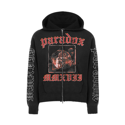 PARADOX RED DRAGON ZIP UP HOODY