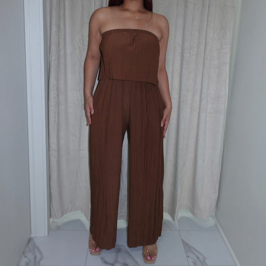 Cataleya Kiara Jumpsuit Brown