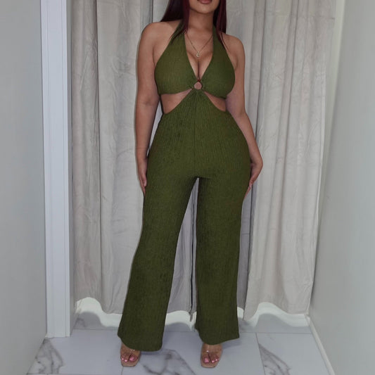 Cataleya Kristy Jumpsuit Olive