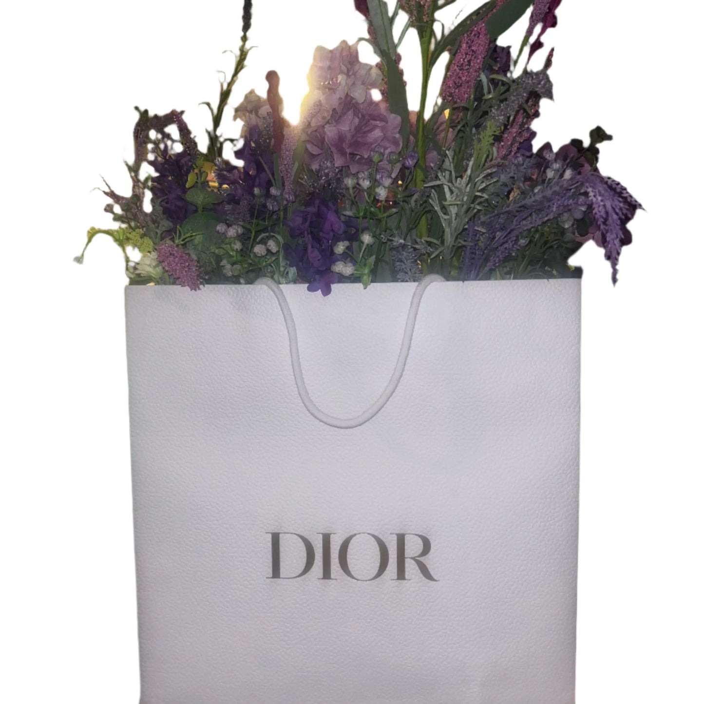 Floraluxe Large Bag - Dior- white