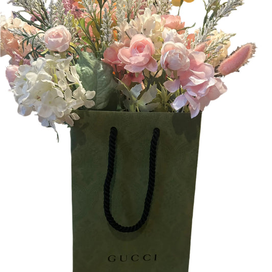 Floraluxe Medium Bag - Gucci- Green