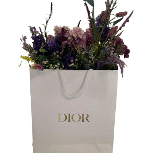 Floraluxe Large Bag - Dior- white