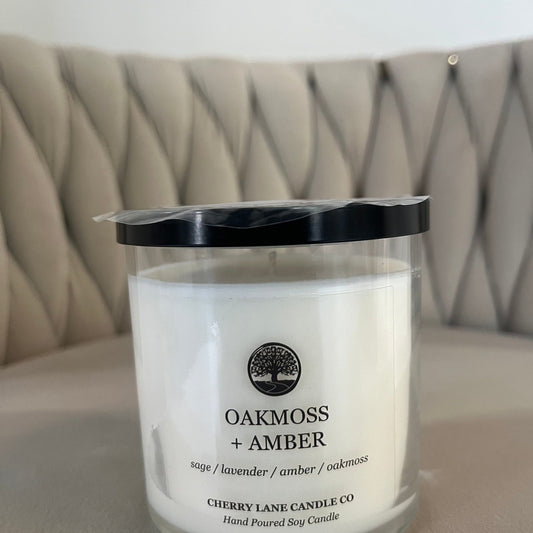 Cherry Lane Candles - Oakmoss & Amber