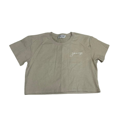 jone(s) women fleece 5" cut off short set - Sand