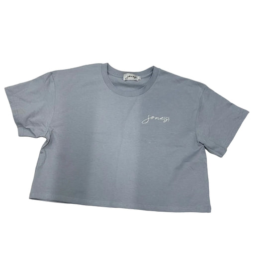 jone(s) women cut off tee Powder Blue
