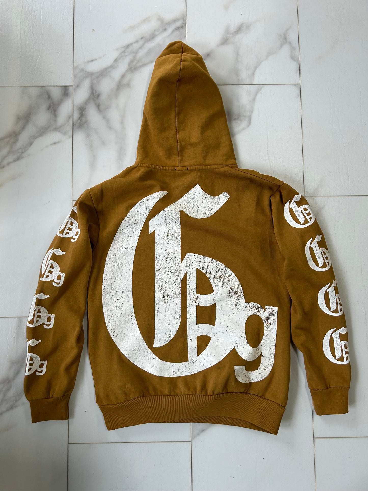 Greater Good Tan Biker Hoody