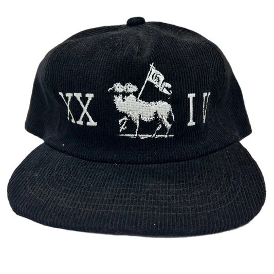Greater Good Goated Cord Snapback Black