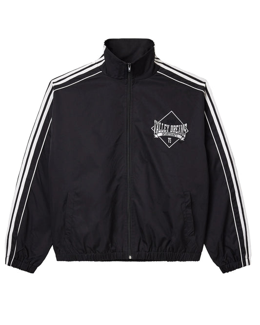 VALE FOREVER STRIPE TRACK JACKET BLACK