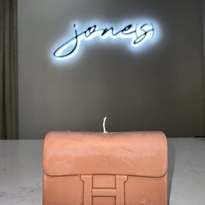 Candeluxe Luxury Candles - Hermes Bag