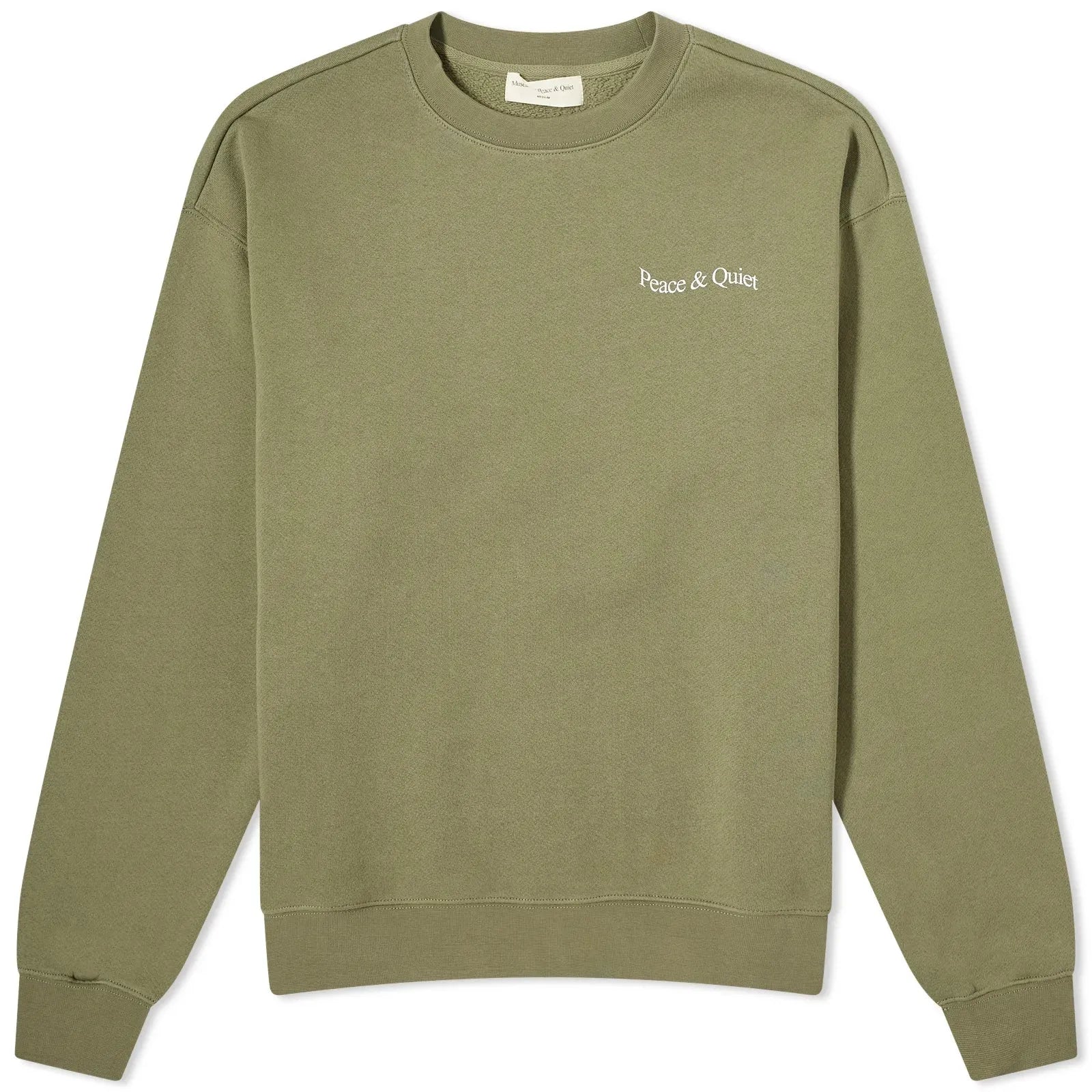 MOPQ Wordmark Sweatshirt Olive