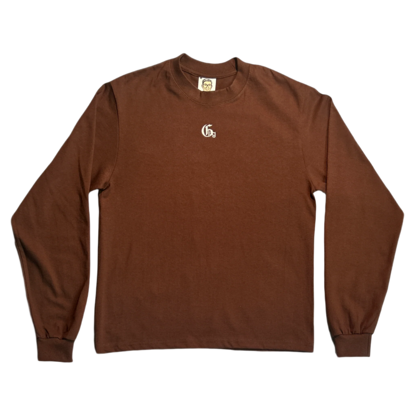 Greater Good Uniform Long Sleeve Tee Brown
