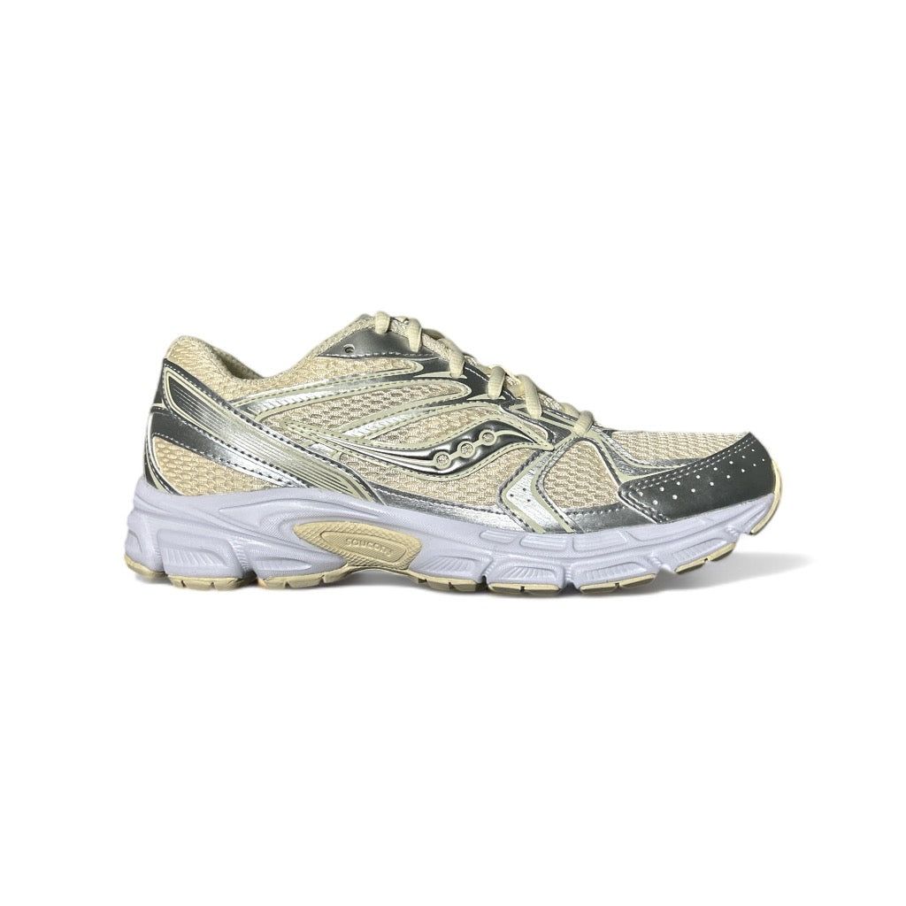 Saucony Women's Grid Ride Millennium Cream Silver