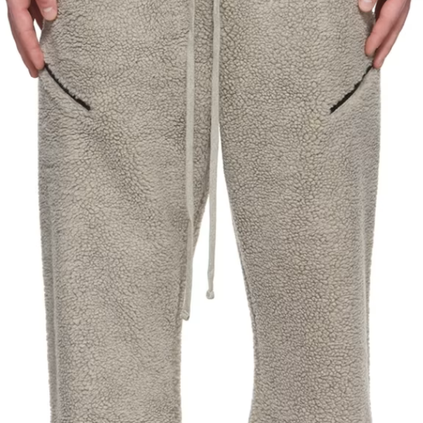 FEAR OF GOD ESSENTIALS Dark Oatmeal Polyester Lounge Pants