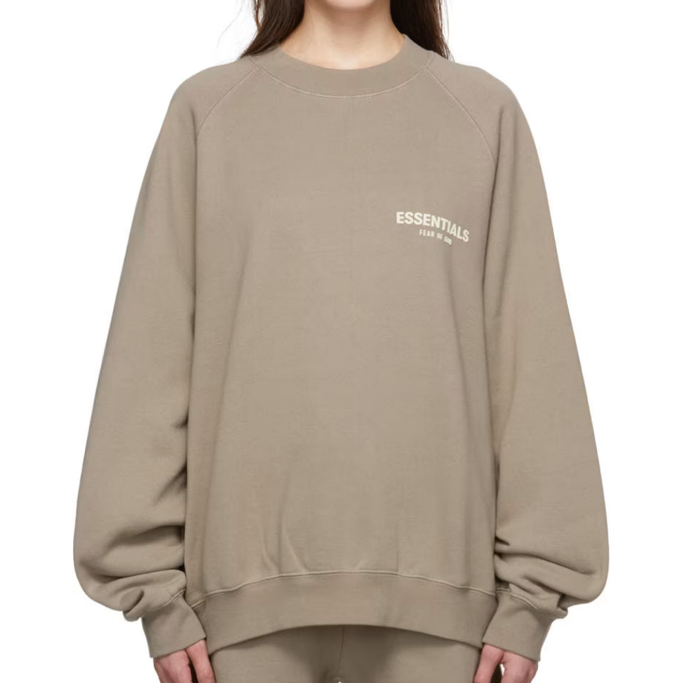 FEAR OF GOD ESSENTIALS Desert Taupe Cotton Sweatshirt