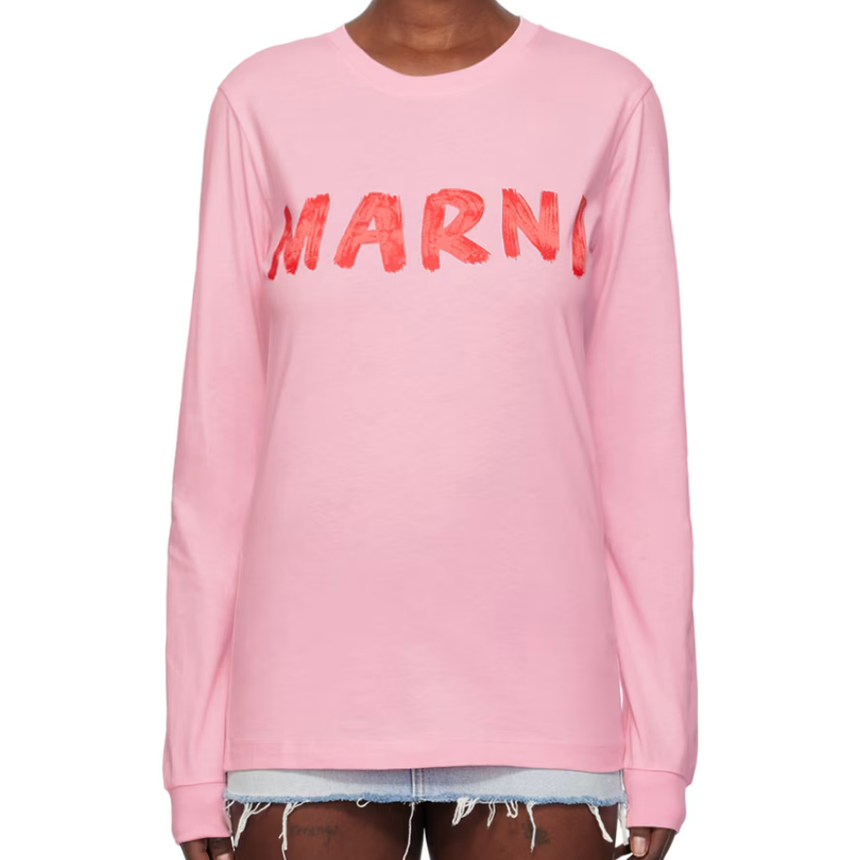 Marni Long Sleeve T-Shirt (Cinder Rose)