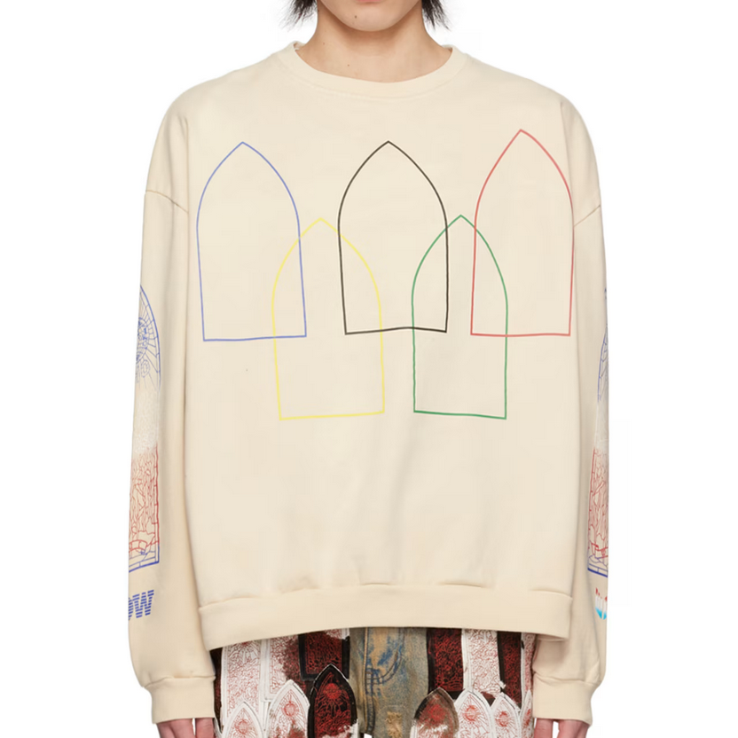 Who Decides War Off-White Intertwined Windows Sweatshirt