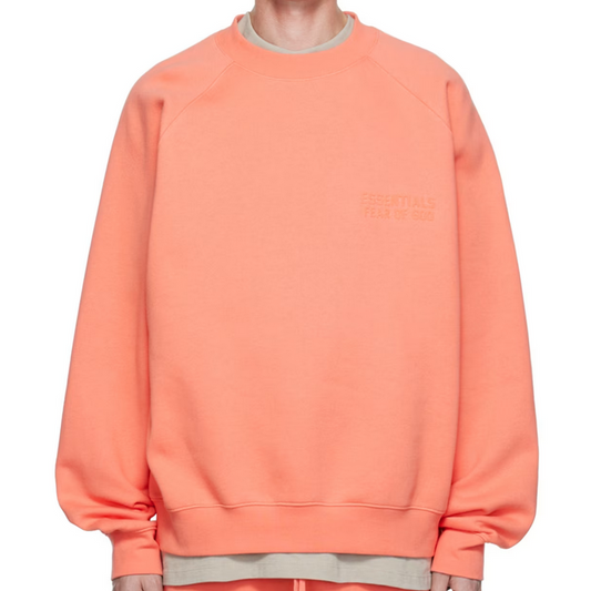 Fear of God ESSENTIALS Pink Crewneck Sweatshirt