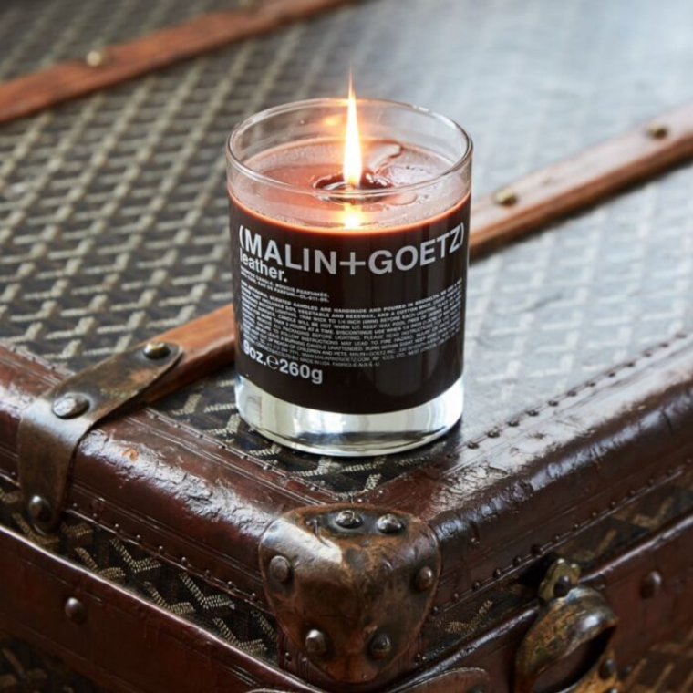 (MALIN+GOETZ) leather candle.