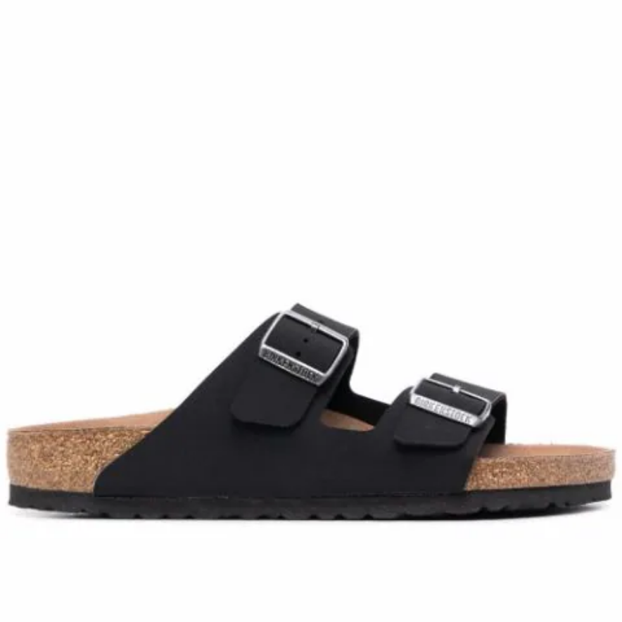 Birkenstock Arizona buckled sandals Black