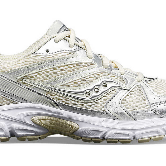 Saucony Women's Grid Ride Millennium Cream Silver