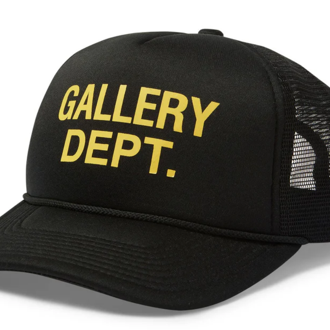 Gallery Dept. Logo Trucker Hat Black