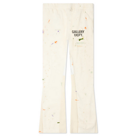 Gallery Dept. Logo Flare Sweatpants - Off-White - Medium