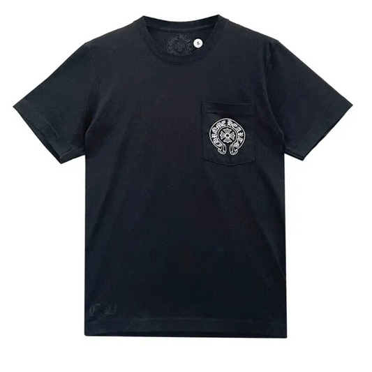 Chrome Hearts Horseshoe Pocket T-Shirt - Las Vegas - Black Small