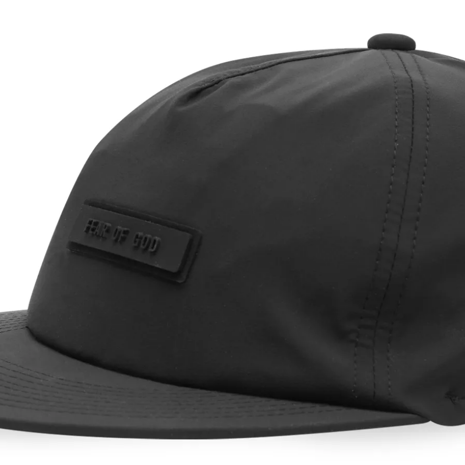 Fear of God ESSENTIALS Baseball Hat Black One Size