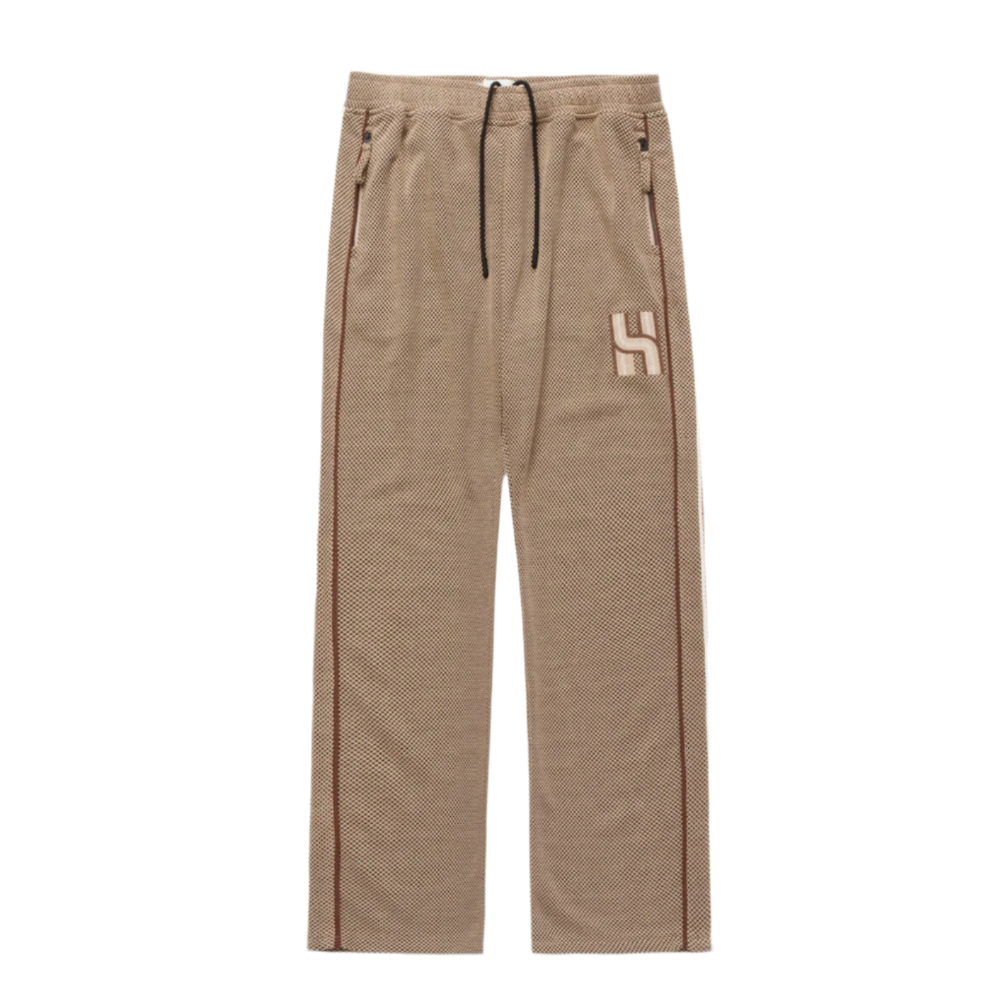 HONOR THE GIFT NOVELTY KNIT TRACK PANT Brown