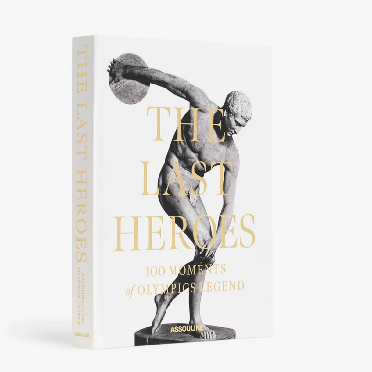 ASSOULINE THE LAST HEROES: 100 MOMENTS OF OLYMPIC LEGEND CLASSIC BOOK