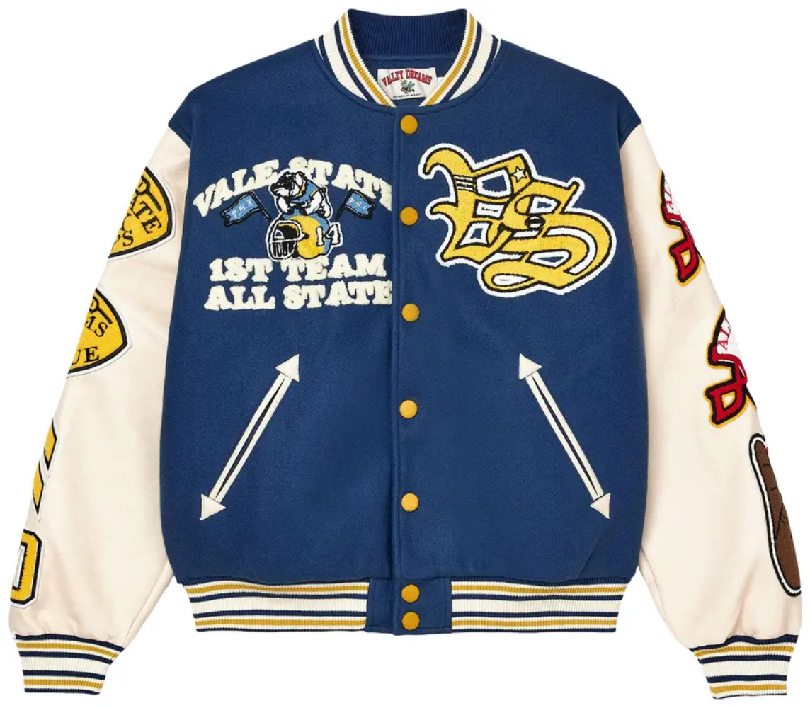 Vale Friday Varsity Sky Blue Small