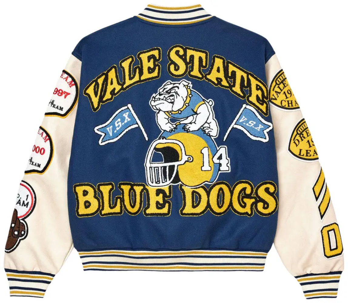 Vale Friday Varsity Sky Blue Small