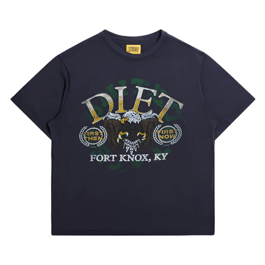 Diet Starts Monday Fort Knox Tee Vintage Black