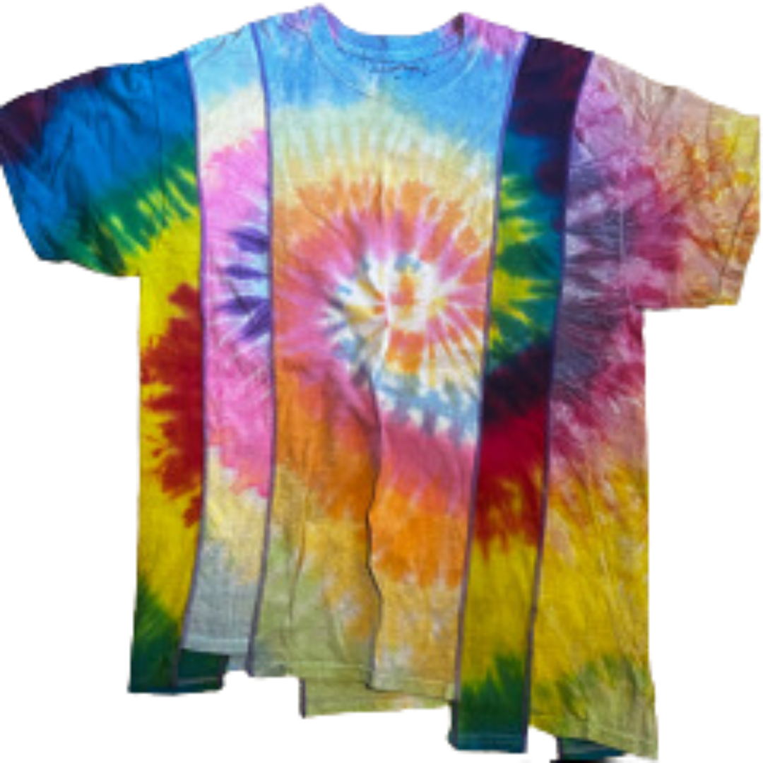 Needles Tie Dye 5 Cuts S/S Tee - Multi  - Medium