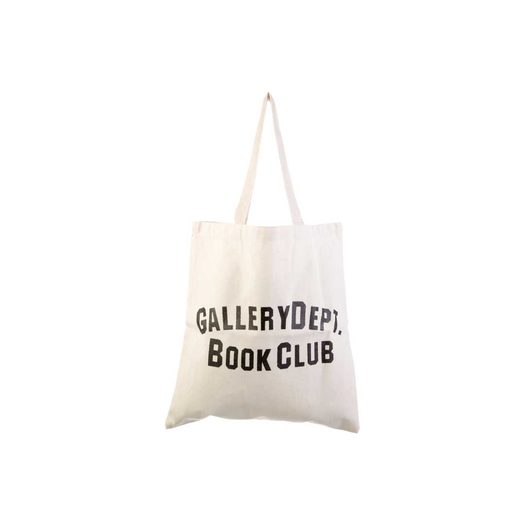 Gallery Department Book Club Tote Bag Beige Canvas