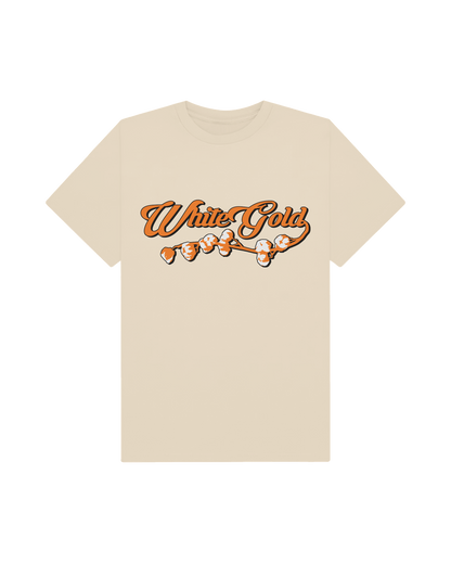 Jones White Gold T Shirt - Double Sided