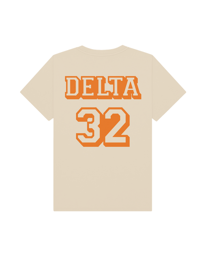 Jones White Gold T Shirt - Double Sided