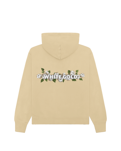 jone(s) White Gold Cotton Goods Hoody Light Yellow