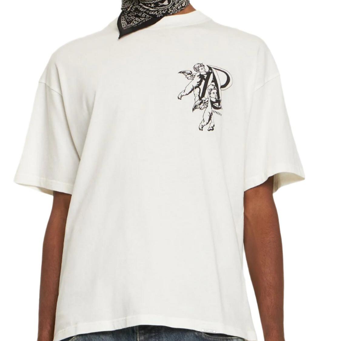 REPRESENT Cotton t-shirt w/ logo appliqué