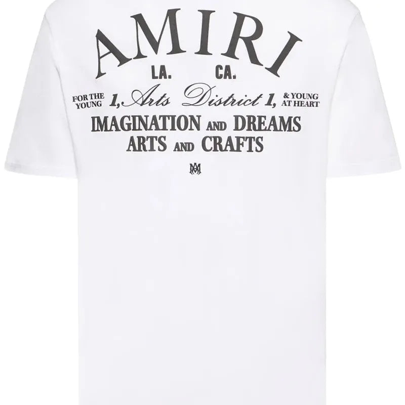 AMIRI ARTS DISTRICT TEE WHITE