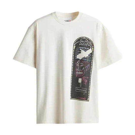 Who Decides War X Basquiat X H&M Relaxed Fit Cotton T-shirt Cream