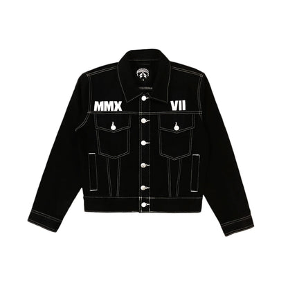 PARADOX DENIM JACKET LIGHTNING ARC LOGO
