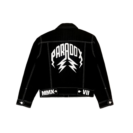 PARADOX DENIM JACKET LIGHTNING ARC LOGO