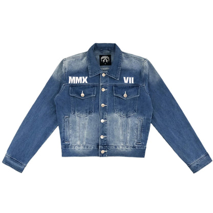 PARADOX DENIM JACKET LIGHTNING ARC LOGO